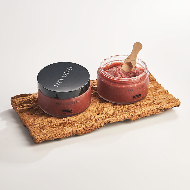 Wood Rose Sea Salt Body Scrub - Image 4