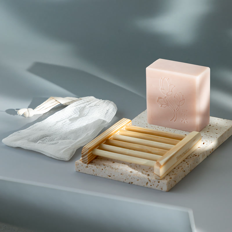 Orchid in Fresh Rain Cold-Processed Soap for Face and Body - Image 3