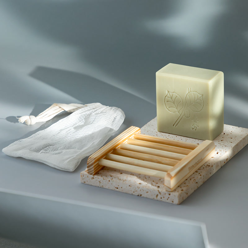 Spring’s Renewal Cold-Processed Soap with Herbs for Face and Body - Image 3