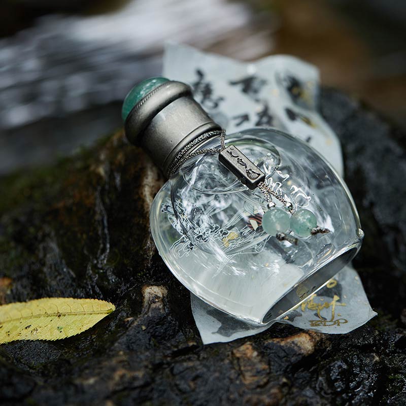 Perfume 銀テープ 風船 YUNMENGZE Snuff Bottle – baroma